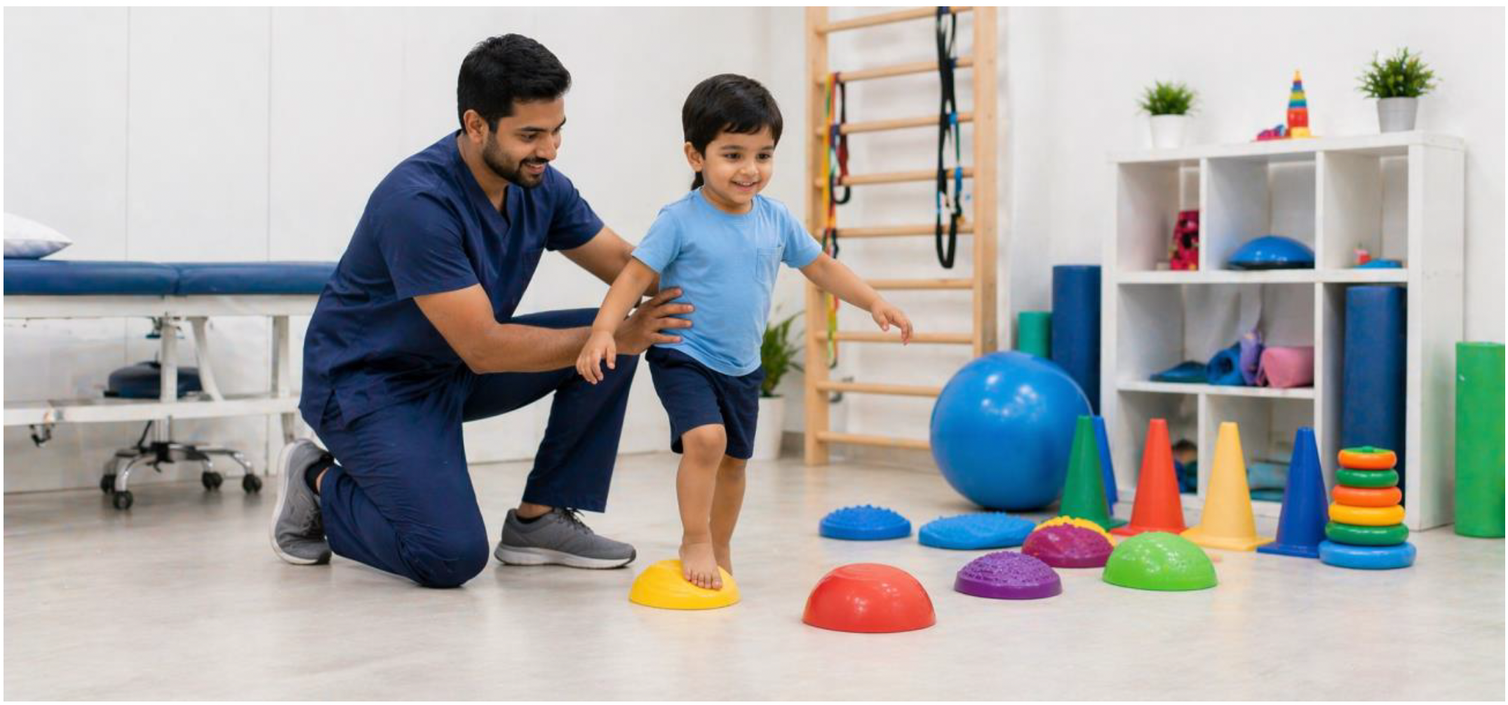 Bowlegs, knock knees and flat feet in children