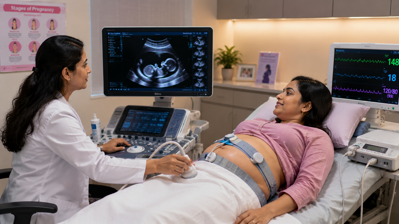 Advanced pregnancy monitoring by MFM specialist