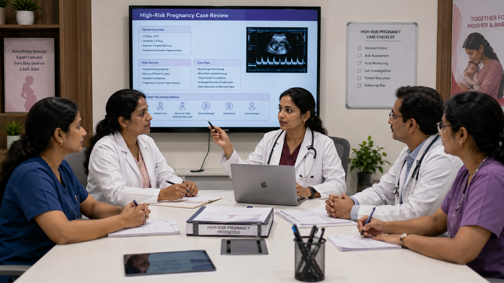 Managing pregnancy complications