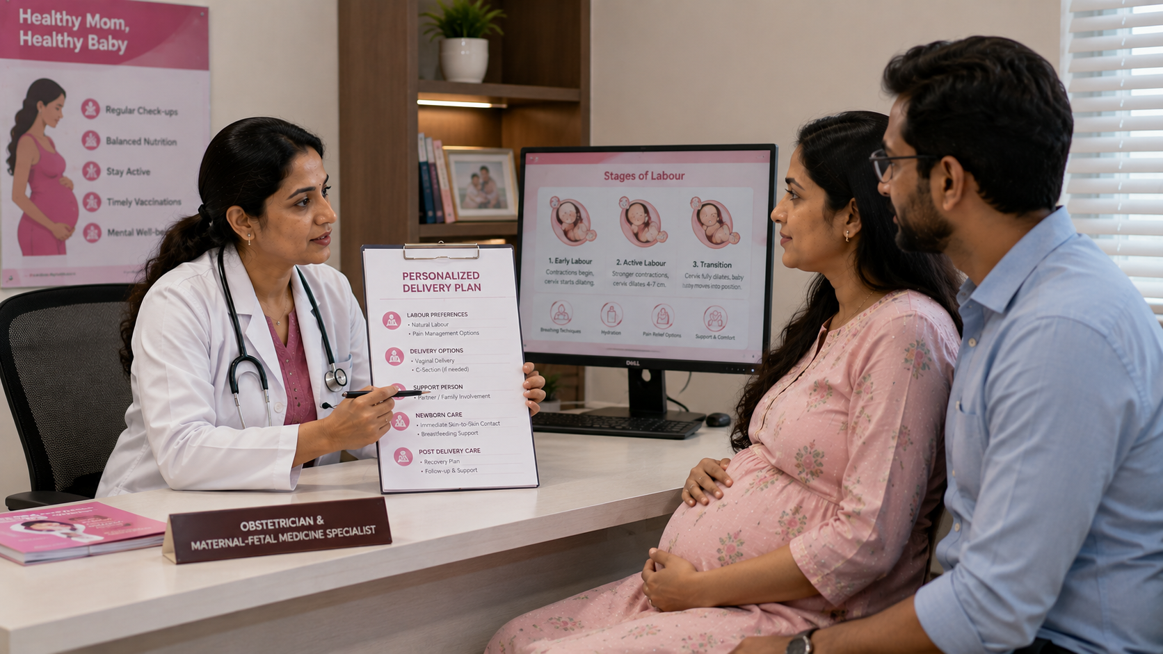 Planning a safe delivery in high-risk pregnancy