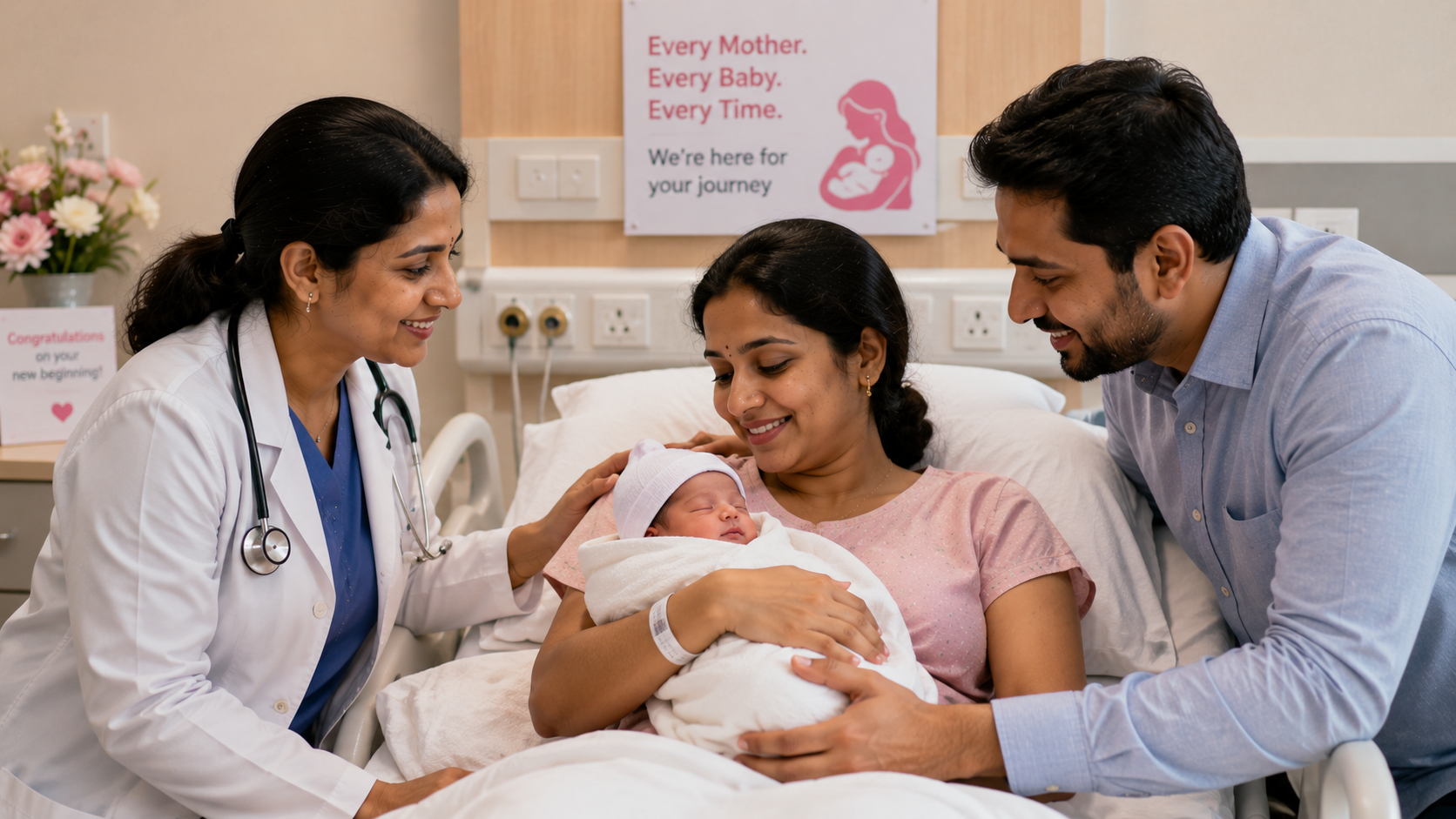 Healthy outcomes in high-risk pregnancy
