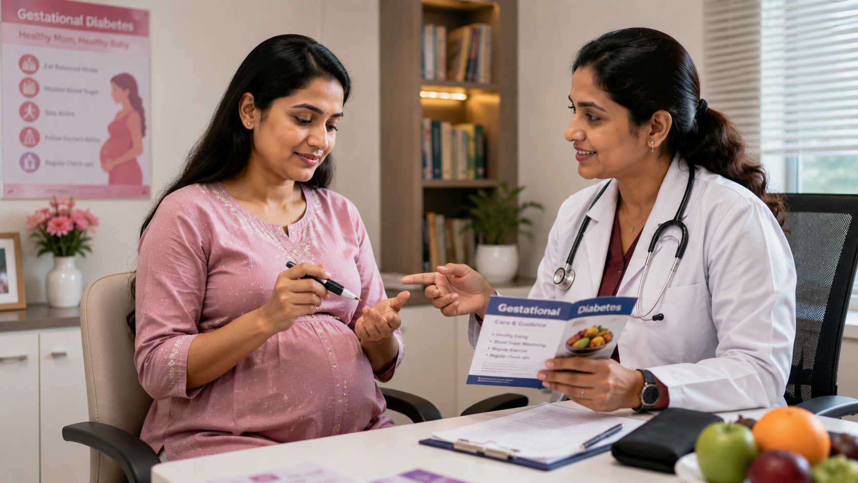 Diabetes during pregnancy high-risk care