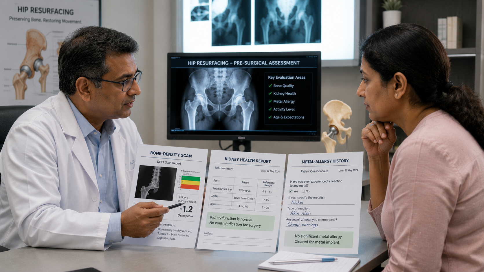 Potential benefits of hip resurfacing