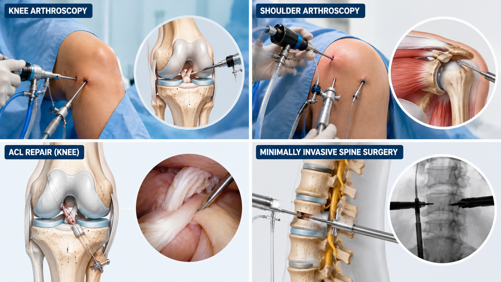 Minimally invasive vs traditional orthopedic surgery comparison