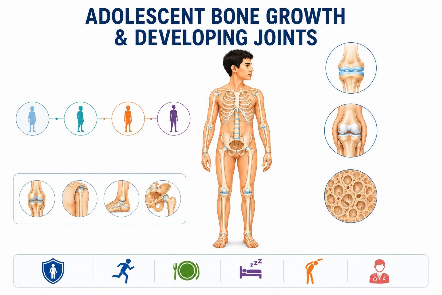 Why adolescents are prone to sports injuries