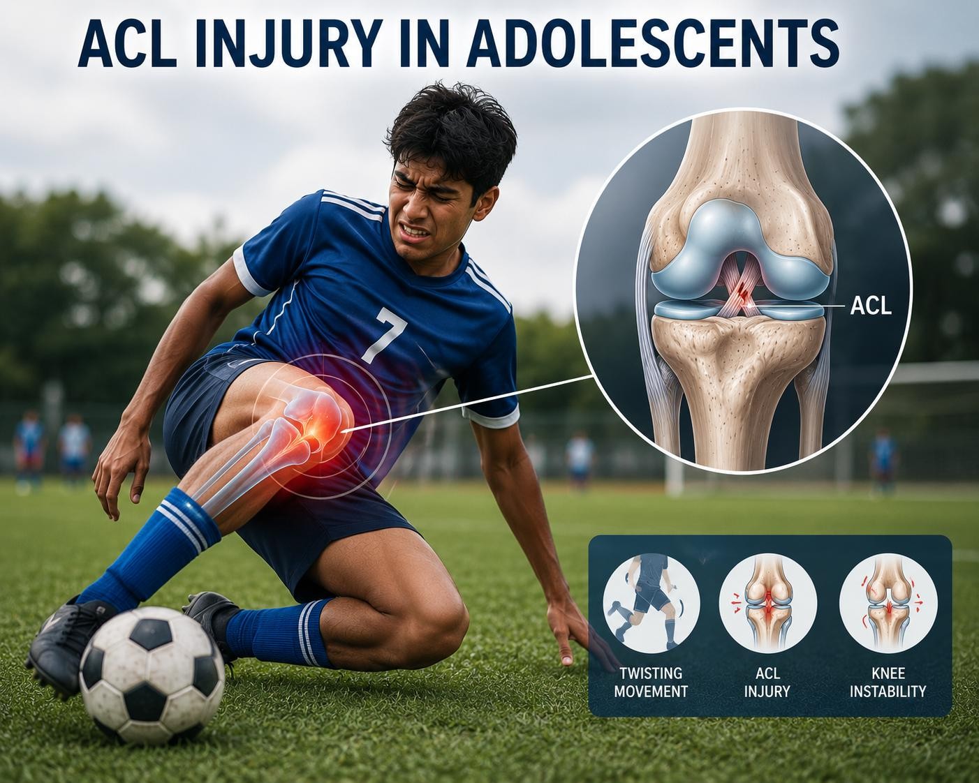 ACL injuries in adolescents