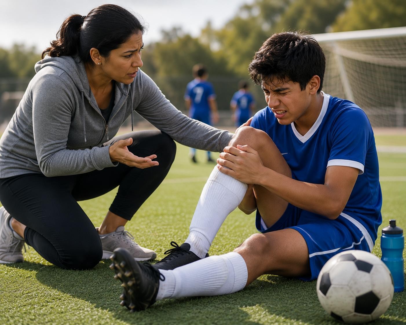 Warning signs of sports injuries in adolescents